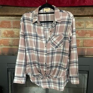 Love Notes Cozy Flannel; size S; NWOT